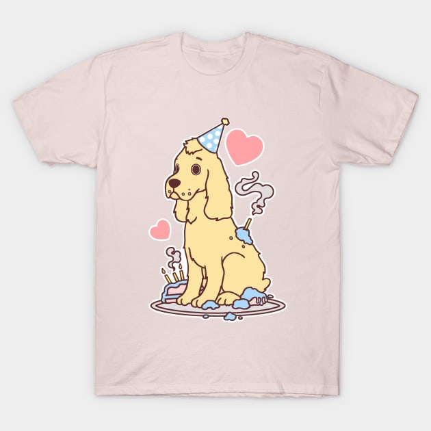 Birthday Dog T-Shirt by SarahJoncas